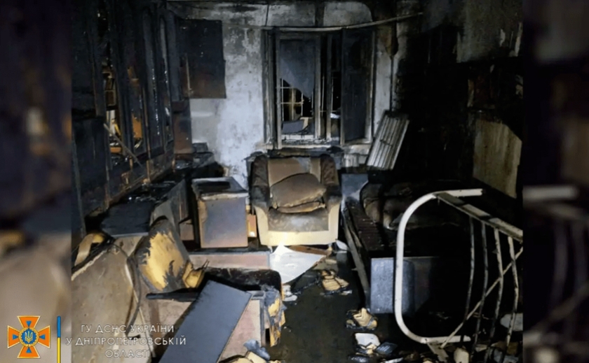Масштабна пожежа у Жовтих Водах ледь не знищила трикімнатну квартиру: подробиці